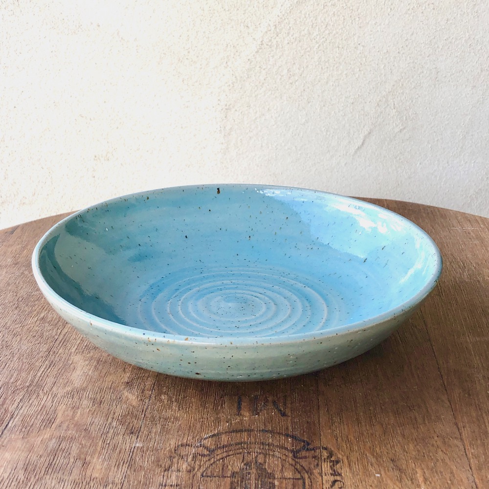 aquablue bowl flat 23cm