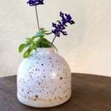 Small speckled vase